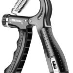 M D Stay Fit Hand Grip Strengthener, Hand Grip Strengthener Forearm Exerciser, Adjustable Resistance 10-60kg, Ideal for Musicians, Athletes, Hand Rehabilitation Exercises