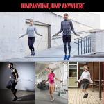 MD Stay Fit Professional Adjustable Jump Rope with Steel Wire Cable, Multiple Colours