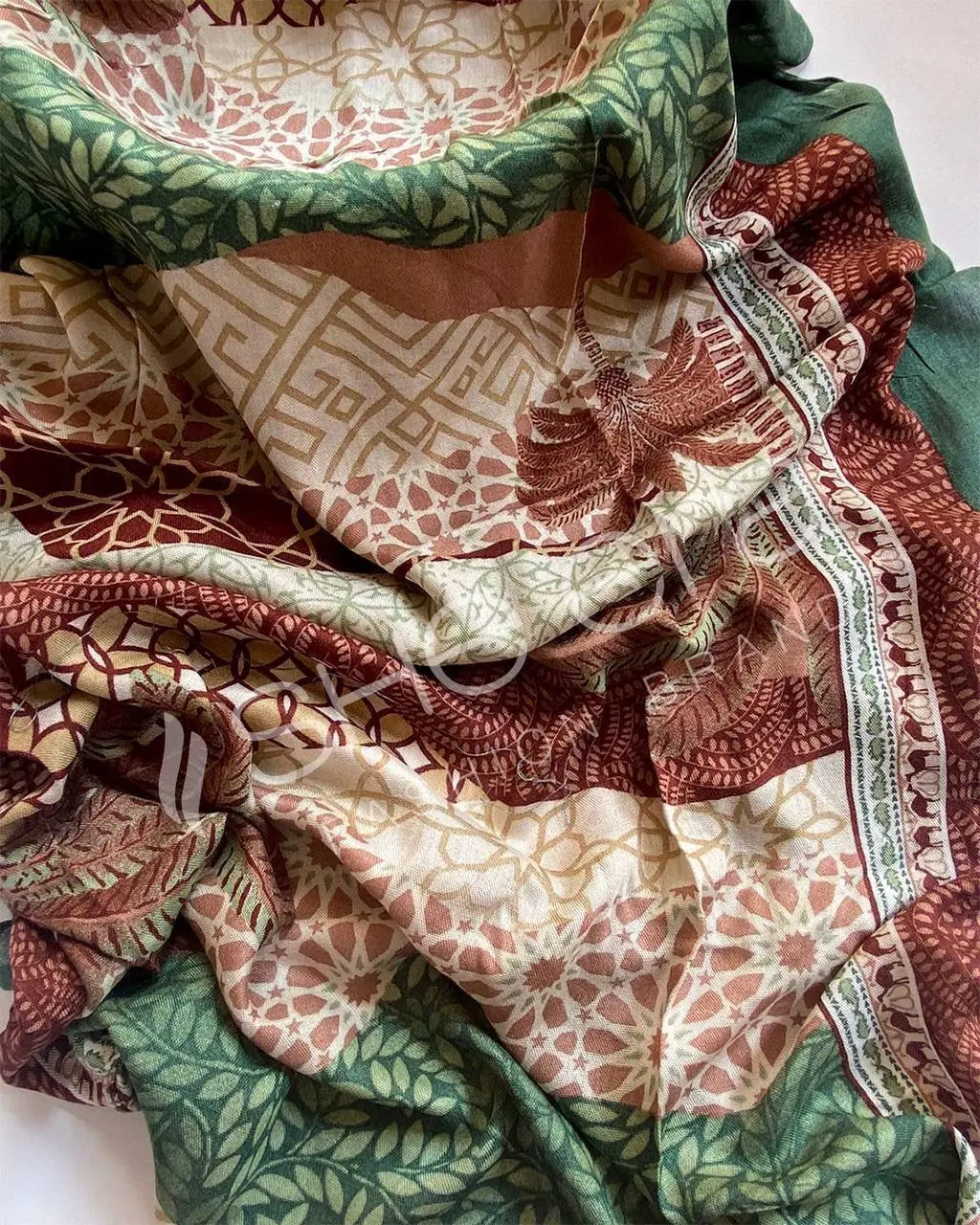 Printed Modal Scarf