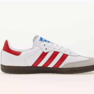 adidas Samba OG White Better Scarlet-kids