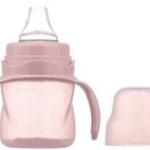 Non-Spill Training Cup 160 ml Powder Pink with Handle & Anti-Colic Soft Spout