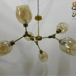 Ceiling Lamp Gold-80x40cm