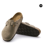 Birkenstock Boston BS Suede Taupe