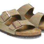 Birkenstock Arizona Suede Leather – Taupe