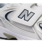 New Balance 530 White Silver Navy-Kids (scotch)