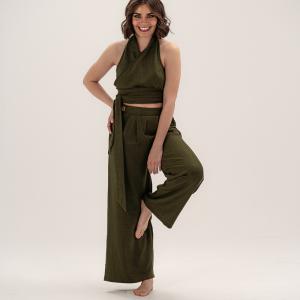 Olive – Linen Pants