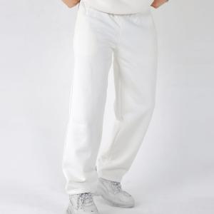 White Straight Sweatpants
