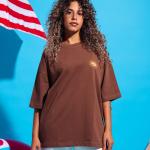 Brown Dream Chaser Oversized T-Shirt