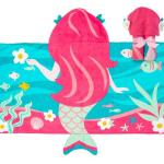 Hooded Towel Mermaid