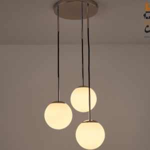 Metal Ceiling Lamp Black-30cmx75cm