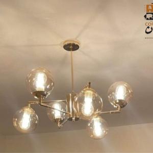Ceiling Lamp 30×50 cm - Gold