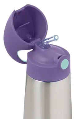 350ml insulated drink bottle - lilac pop