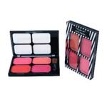 Blusher palette of 4 shades