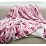 Alpine Sherpa Flannel (Jam x white), 1.9KG