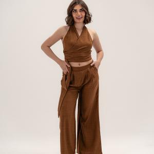 Brown – Linen Set