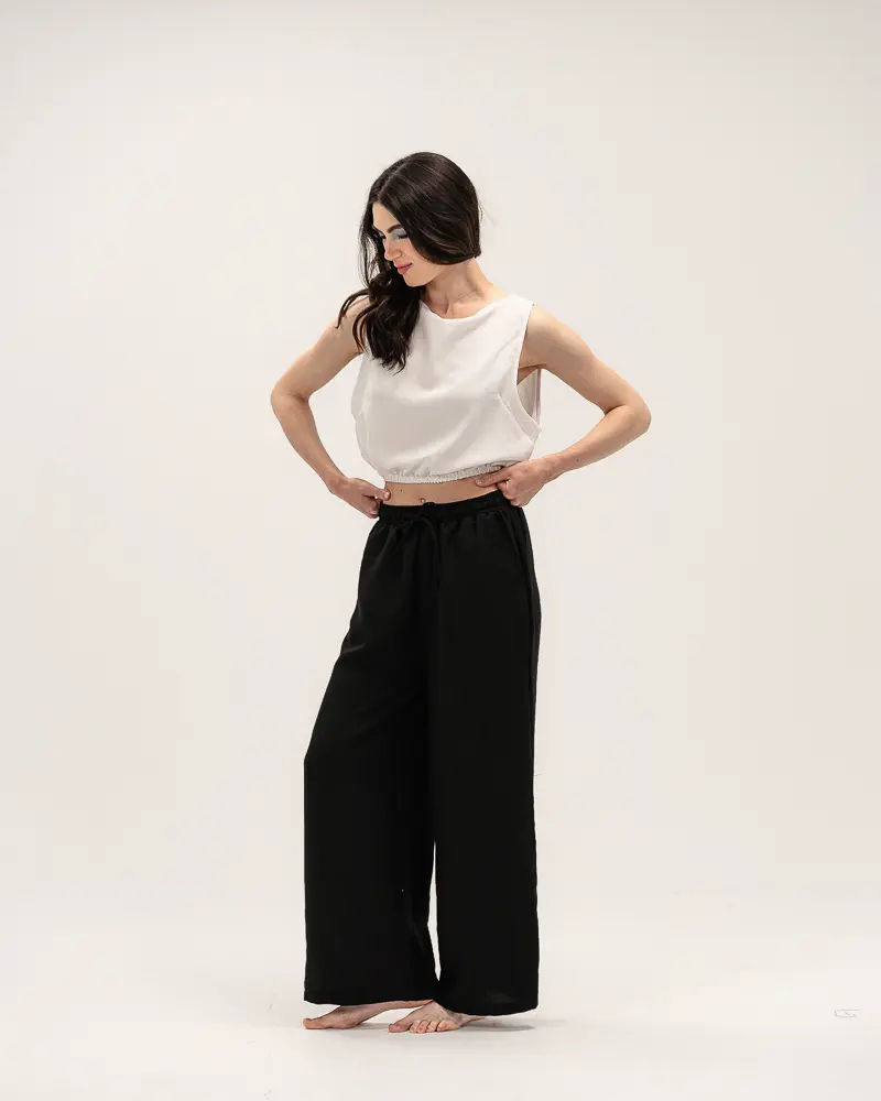 Black – Linen Pants