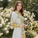 فستان سوفت مستورد مطبوع 018