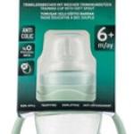 Non-Spill Training Cup 160 ml Powder Green with Handle & Anti-Colic Soft Spout
