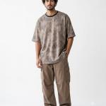 Brown Distressed Oversized Fashion T-Shirt