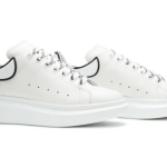 Alexander McQueen Oversized Sneaker 'New Tech Calf - White Black