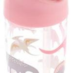 FLIP TOP BOTTLE PINK DINO (F23)