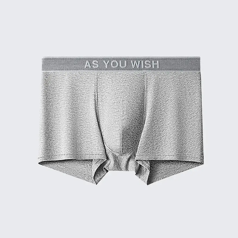 Men's Breathable Comfort Anti-Bacterial 80S Cotton Boxer Briefs