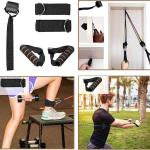 MDSTAYFIT Resistance Band and Corset Fitness Supplies Latex Rubber Tube for Yoga Exercise Home Fitness Exercise (11pcs)