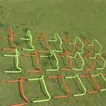 MD Stay Fit Agility Training Soccer Hurdles Speed Vision Endurance for Track and Field Fences for Indoor Outdoor Sports Training, Plastic