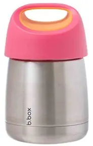 insulated food jar - strawberry shake