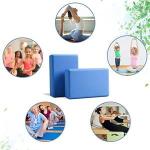 MSTAYFIT Premium Yoga Block Block High Density EVA Foam Non-Slip Home Gym Yoga Block Improve Stretching for Yoga/Pilates/Fitness 1pec