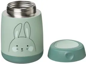 insulated food jar mini - so bunny