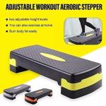MSTAYFIT Multi-Level 1 to 5 Adjustable Exercise Equipment Great for Home Gym, Cardio & Club, Pilates & Yoga