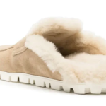 Miu Miu Suede mules - Ecru-