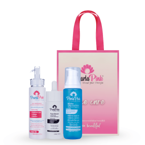 بوكس Face care بوكس بيرلا بينك للعناية اليومية بالبشرة