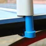 MD Stay Fit Retractable Table Tennis Net Ping Pong Holder Replacement Adjustable Retractable for Any Travel Portable Multi Color