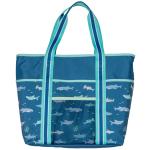 PRINTED BEACH TOTE SHARK (S21)