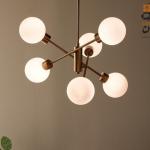 Ceiling Lamp Gold-60 x 40cm