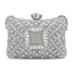 Geometrically Encrusted Crystal Evening Bag VS-68