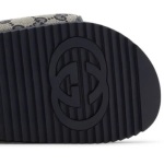 Gucci GG Slide Sandal 'Beige Blue Monogram'