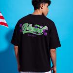 Black Blessed Oversized T-Shirt