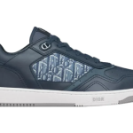 Dior B27 Uptown Low-Top Sneaker – Blue Smooth Calfskin and Blue Dior Oblique Jacquard