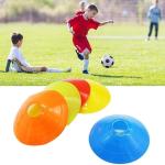 MD STAY FIT Round Mouth Straw Hat for Football Training 1 x 50 Pieces, Assorted Colors, Plastic