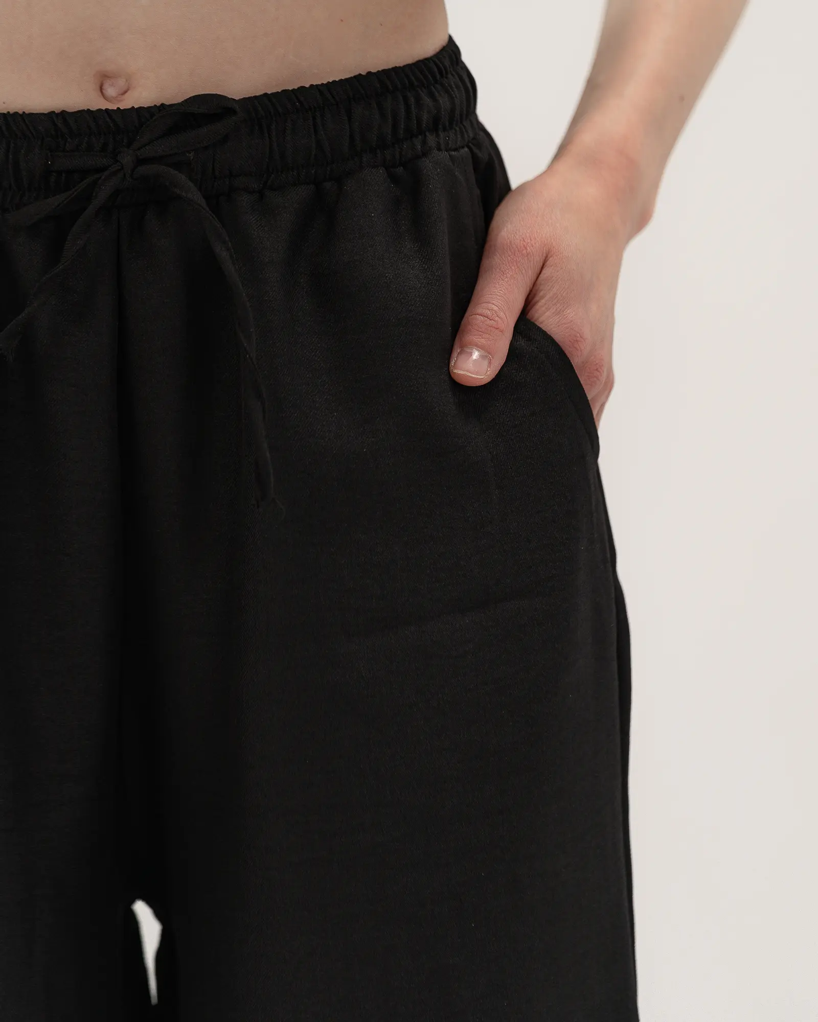 Black – Linen Pants