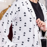 Colored Hearts Robe Set