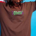 Brown Blessed Oversized T-Shirt