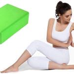 MSTAYFIT Premium Yoga Block Block High Density EVA Foam Non-Slip Home Gym Yoga Block Improve Stretching for Yoga/Pilates/Fitness 1pec