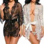Lace Whisper Robe