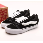 Vans Knu Skool Black White