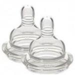 2x Anti-Colic Bottle Teats Small & Storage Box