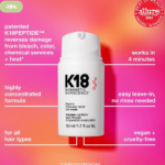 كي 18 ماسك إصلاح الشعر الجزيئي الذي يترك على الشعر – K18 Leave-In Molecular Repair Hair Mask (50ml)